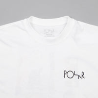 Polar Frequency Long Sleeve T-Shirt - White thumbnail