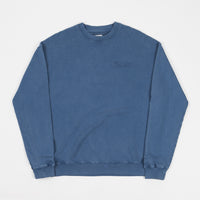 Polar Garment Dye Crewneck Sweatshirt - Blue thumbnail