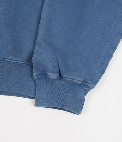 Polar Garment Dye Crewneck Sweatshirt - Blue