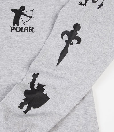 Polar Gnarhammer Long Sleeve T-Shirt - Sports Grey