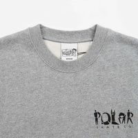 Polar Group Logo Crewneck Sweatshirt - Heather Grey thumbnail