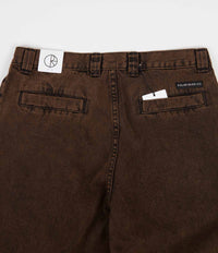 Polar Grund Chinos - Brown Black | Flatspot