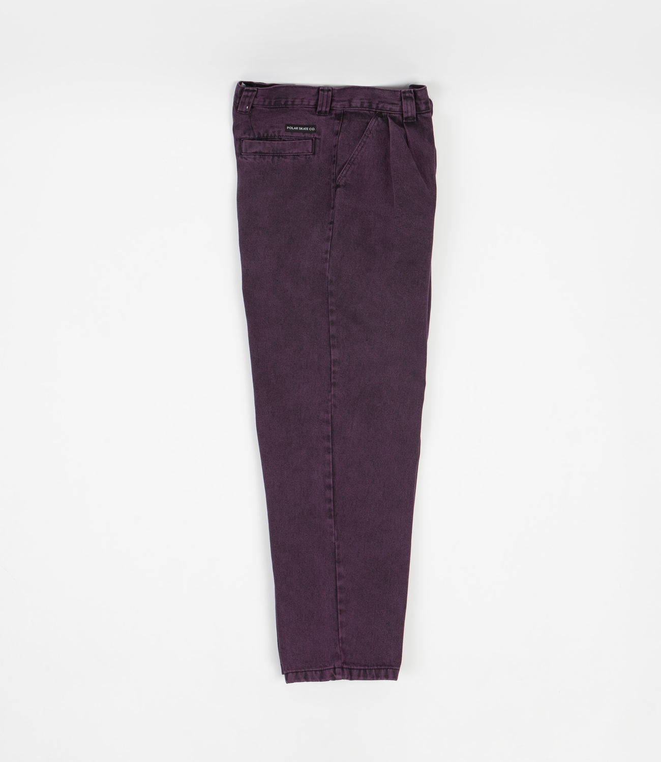 Polar Grund Chinos - Purple Black | Flatspot