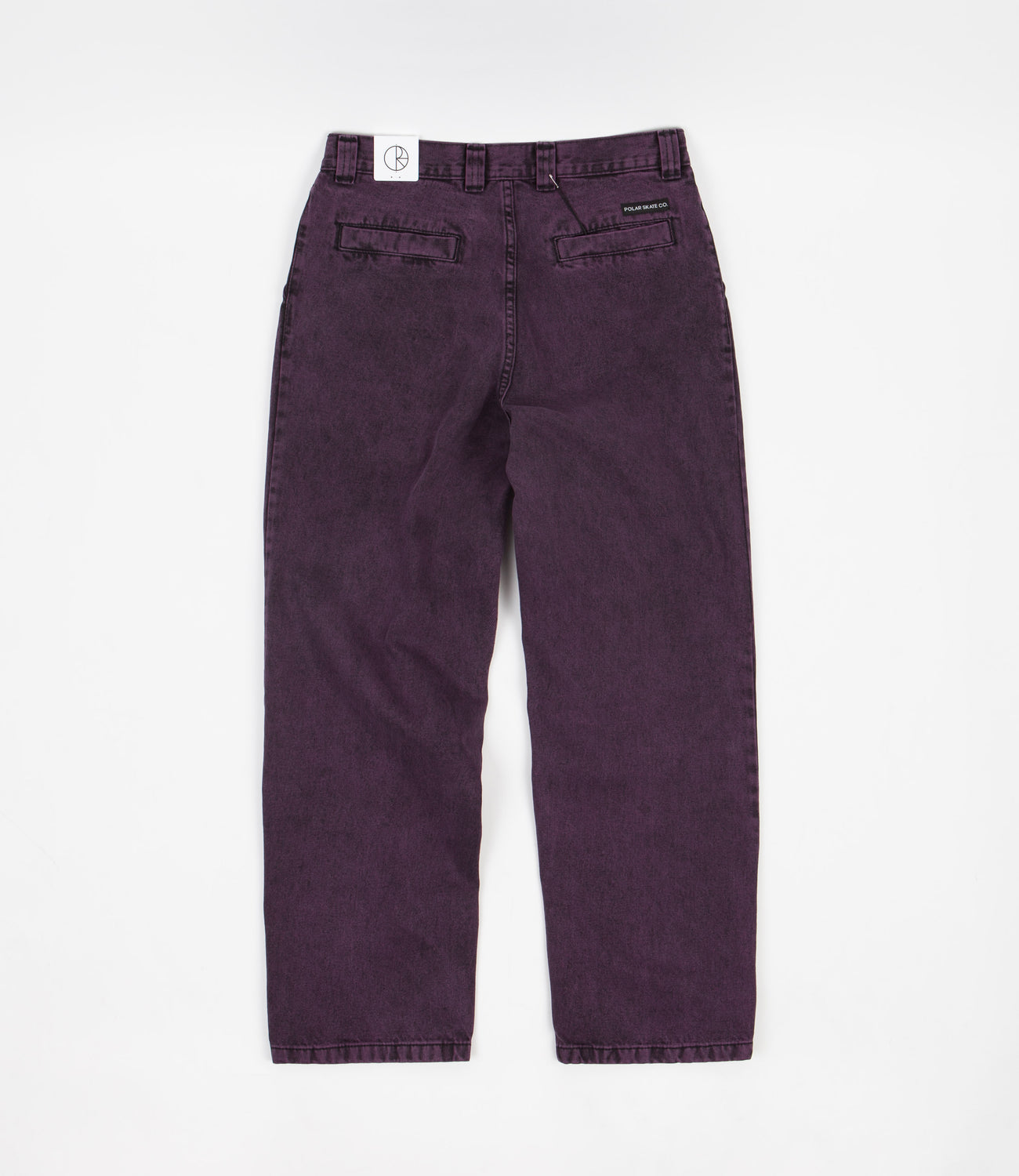 Polar Grund Chinos - Purple Black | Flatspot