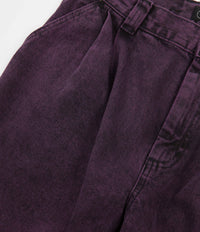 Polar Grund Chinos - Purple Black | Flatspot