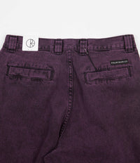 Polar Grund Chinos - Purple Black | Flatspot