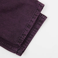 Polar Grund Chinos - Purple Black | Flatspot