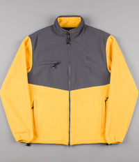 Polar Halberg Fleece Jacket - Graphite / Yellow