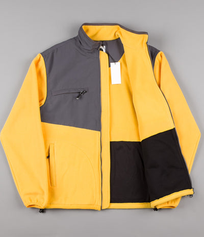 Polar Halberg Fleece Jacket - Graphite / Yellow