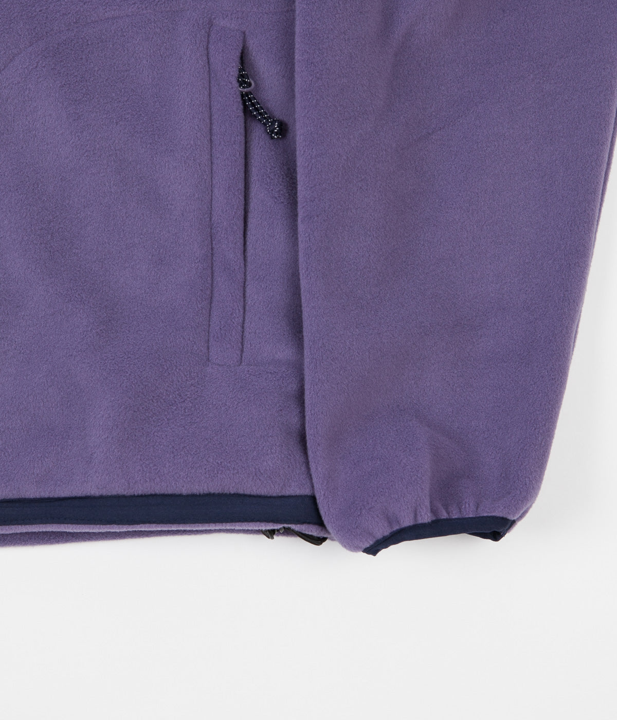 Polar Halberg Fleece Jacket - Lilac / Navy | Flatspot