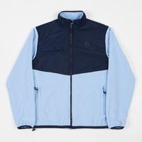 Polar Halberg Fleece Jacket - Navy / Powder Blue thumbnail