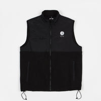 Polar Halberg Fleece Vest - Black / Black thumbnail