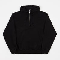 Polar Half Zip Hoodie - Black thumbnail