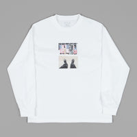 Polar Happy Sad Around The World Long Sleeve T-Shirt - White thumbnail