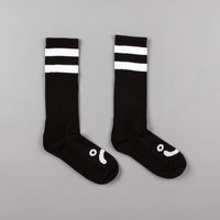 Polar Happy Sad Classic Socks - Black / White thumbnail