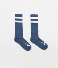 Polar Happy Sad Classic Socks - Captains Blue