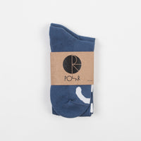 Polar Happy Sad Classic Socks - Captains Blue thumbnail