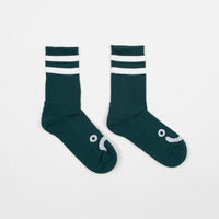 Polar Happy Sad Classic Socks - Dark Green thumbnail