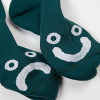 Polar Happy Sad Classic Socks - Dark Green thumbnail