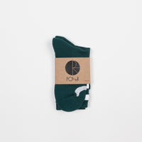 Polar Happy Sad Classic Socks - Dark Green thumbnail