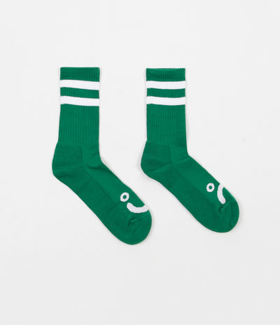 Polar Happy Sad Classic Socks - Green