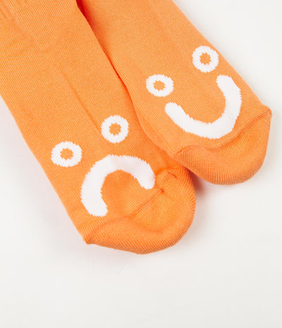 Polar Happy Sad Classic Socks - Light Orange