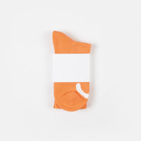 Polar Happy Sad Classic Socks - Light Orange thumbnail