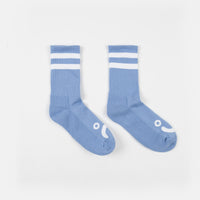 Polar Happy Sad Classic Socks - Powder Blue thumbnail