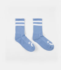 Polar Happy Sad Classic Socks - Powder Blue