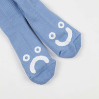 Polar Happy Sad Classic Socks - Powder Blue thumbnail