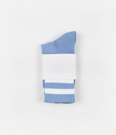 Polar Happy Sad Classic Socks - Powder Blue