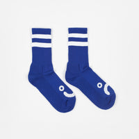 Polar Happy Sad Classic Socks - Royal Blue thumbnail