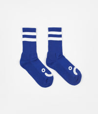 Polar Happy Sad Classic Socks - Royal Blue