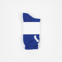 Polar Happy Sad Classic Socks - Royal Blue thumbnail