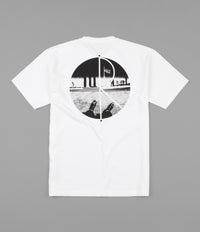 Polar Happy Sad Fill Logo T-Shirt - White