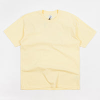 Polar Happy Sad Garment Dyed T-Shirt - Light Yellow thumbnail