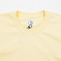 Polar Happy Sad Garment Dyed T-Shirt - Light Yellow thumbnail