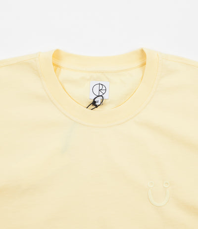 Polar Happy Sad Garment Dyed T-Shirt - Light Yellow