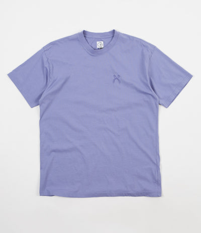 Polar Happy Sad Garment Dyed T-Shirt - Washed Purple