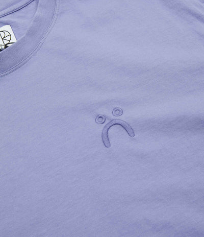 Polar Happy Sad Garment Dyed T-Shirt - Washed Purple