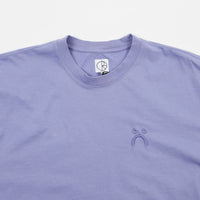 Polar Happy Sad Garment Dyed T-Shirt - Washed Purple thumbnail