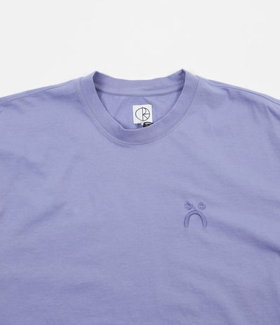 Polar Happy Sad Garment Dyed T-Shirt - Washed Purple