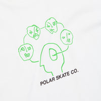 Polar Head Space T-Shirt - White thumbnail