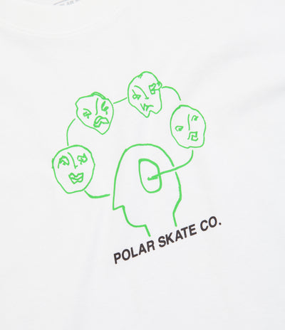 Polar Head Space T-Shirt - White