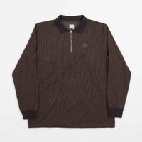 Grey Brown - Apgs-nswShops | Polar Jacques Long Sleeve Polo Shirt