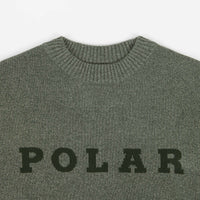 Polar Knit Sweatshirt - Green thumbnail