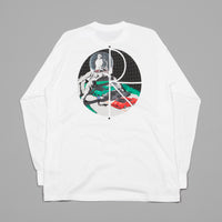 Polar Lambo Life Fill Logo Long Sleeve T-Shirt - White thumbnail