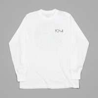 Polar Lambo Life Fill Logo Long Sleeve T-Shirt - White thumbnail