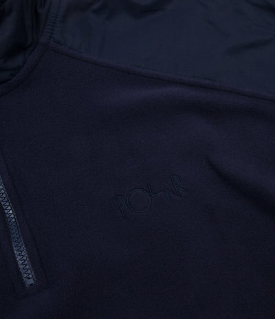 Polar Lightweight 1/4 Zip Sweatshirt - Navy