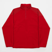 Polar Lightweight Fleece 1/4 Zip Jacket - Red thumbnail